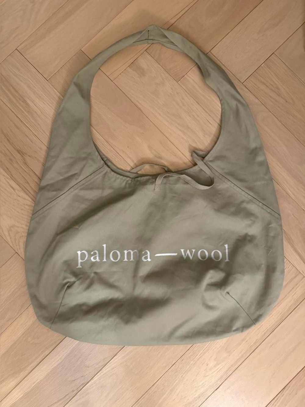 Paloma Wool Olive Shoulder Hobo Bag